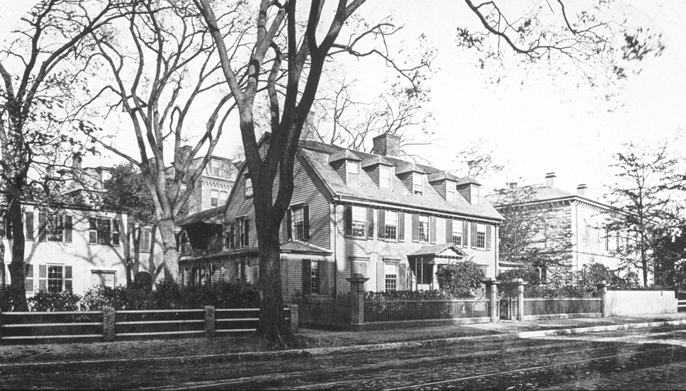 Old Fogg Museum building at Harvard
