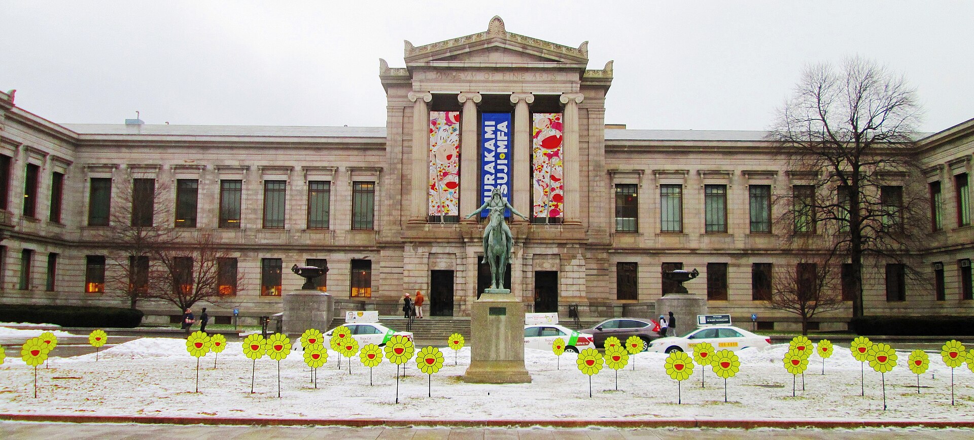 Museum of Fine Arts Boston Huntington Avenue facade
