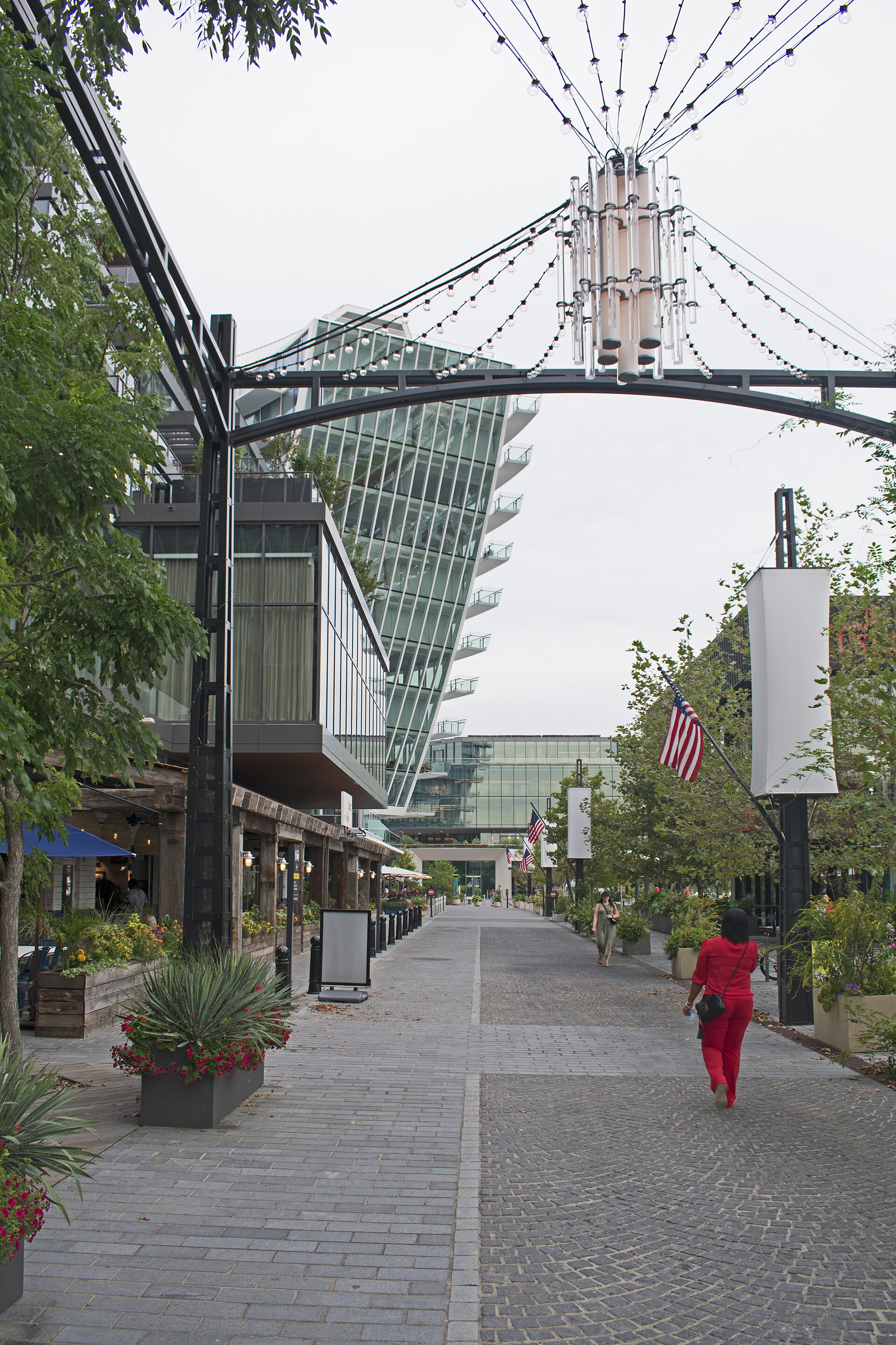 Wharf Street SW, the main street through The Wharf